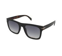 David Beckham DB7000/SFLAT WR7/08, Nero, Acetate, Uomini occhiali da sole 54