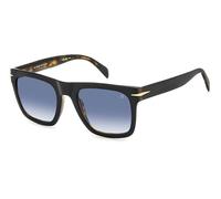 David Beckham DB 7000/S FLAT WR7/08 BLACK HAVANA Sunglasses Man Standard, Standard, 54