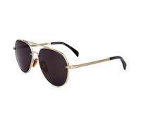 David Beckham Db 7037/g/s Sunglasses, F6W/IR Gold Horn, 62 Unisex