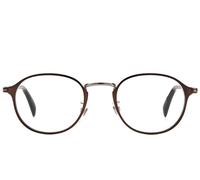 David Beckham Db 7055 Occhiali Da Vista Uomo Marrone Geometrico