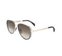 DAVID BECKHAM DB 7068/G/S Occhiali da sole da uomo Oro e Grigio