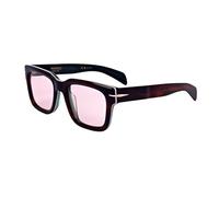 DAVID BECKHAM Db 7100/S/Le Occhiali da Sole, Brown Striped Green, 52 Uomo
