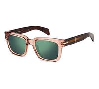 DAVID BECKHAM Db 7100/S Occhiali, Rosa e Marrone, 52 Uomo