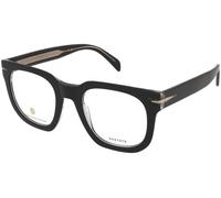 DAVID BECKHAM Uomo DB 7123 7C5 Montature da vista Acetato Nero Squadrata