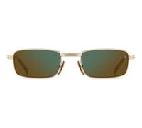 David Beckham Db 99/origami Occhiali Da Sole Uomo Oro Rettangolari Verde 53mm