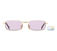 David Beckham Db 99/origami Occhiali Da Sole Uomo Oro Rettangolari Viola 53mm