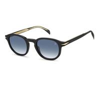 David Beckham DB1007/S 807/08, Nero, Acetate, Uomini occhiali da sole 49
