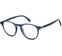 David Beckham DB1018 FLL, Blu, Acetate, Uomini occhiali 49