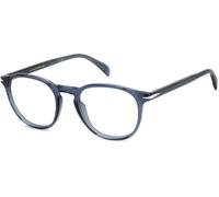 DAVID BECKHAM Uomo DAVID BECKHAM DB 1018 PJP Montature da vista Acetato Blu Rotonda