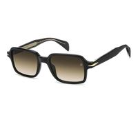 David Beckham DB1179/S 807/N4, Nero, Acetate, Uomini occhiali da sole 51