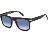 David Beckham DB7000/SFLAT WR7/08, Nero, Acetate, Uomini occhiali da sole 54