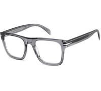 DAVID BECKHAM Uomo DAVID BECKHAM DB 7020/FLAT TX7 Montature da vista Acetato Grigio Squadrata