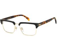 David Beckham DB7112 XWY, Nero, Steel, Uomini occhiali 54