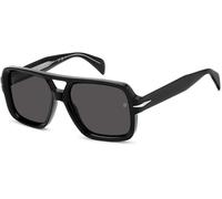 David Beckham DB7151/S 807/IR, Nero, Acetate, Uomini occhiali da sole 55