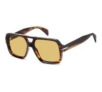 David Beckham DB7151/S EX4/HO, Avana, Acetate, Uomini occhiali da sole 55