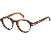 David Beckham DB7153 EX4, Avana, Acetate, Uomini occhiali 49