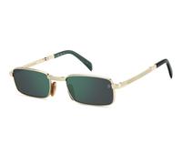 David Beckham DB99/ORIGAMI PEF/MT, Oro, Metal, Uomini occhiali da sole 53
