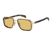 DAVID BECKHAM, GAFAS DA Pavimento, DB 7158/S, GOLD BROWN HAVANA, 57, (MAN)