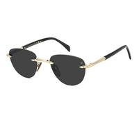 DAVID BECKHAM, GAFAS DE SOL, DB 1224/S, GOLD BLACK_, 51, (MAN)