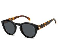 David Beckham Men's Sunglasses DB 7110/S WR7/IR 49 - Havana Frame, Grey Lenses