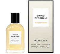 David Beckham Collection Refined Woods - Eau de Parfum per Lui Ambrata Legnosa - Fragranza per Uomo, 50ML