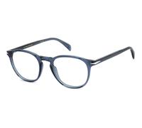 DAVID BECKHAM Uomo DAVID BECKHAM DB 1018 PJP Montature da vista Acetato Blu Rotonda