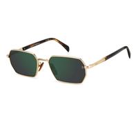 DAVID BECKHAM Uomo DAVID BECKHAM DB 1174/S 8SO/MT Occhiali da sole Metallo Verde Squadrata Normale Specchiato