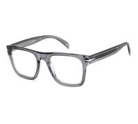 DAVID BECKHAM Uomo DAVID BECKHAM DB 7020/FLAT TX7 Montature da vista Acetato Grigio Squadrata