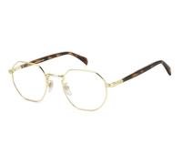 DAVID BECKHAM Uomo DB 1133 T5U Montature da vista Metallo Oro Havana Geometrica