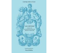 David Bellos Leo Spitzer (Tascabile) Cambridge Studies in French