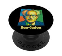 David Ben Gurion Primo Primo Ministro di Israele Retro Cool PopSockets PopGrip Adesivo