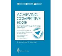 David Bennett Colin Lewis Achieving Competitive Edge (Tascabile)