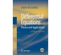 David Betounes Differential Equations: Theory and Application (Copertina rigida)