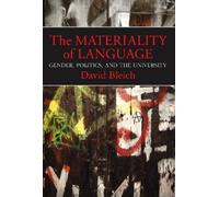 David Bleich The Materiality of Language (Tascabile)