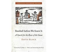 David Block Baseball Before We Knew It (Tascabile)