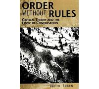 David Bogen Order Without Rules (Tascabile)