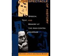 David Bogen The Spectacle of History (Copertina rigida)