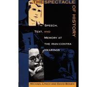 David Bogen The Spectacle of History (Copertina rigida)