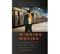 David Bordwell Kristin Thompson Minding Movies (Tascabile)