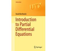 David Borthwick Introduction to Partial Differential Equations (Tascabile)