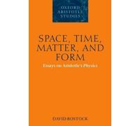 David Bostock Space, Time, Matter, and Form (Copertina rigida)