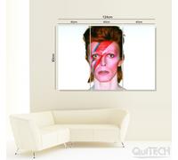 David Bowie - 4 - Quadro stampa su Tela Pelle Canvas Dipinto Arte Moderna