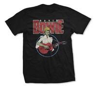 David Bowie Acoustic Guitar ufficiale Uomo maglietta unisex