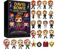 David Bowie Advent Calendar 2025 24 Day Christmas Countdown Calendar Blind Box
