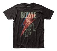 David Bowie Affliggere Bullone Fulmine Rebel Aderente Maglia Maglietta DB47