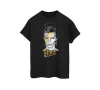 David Bowie Aladdin Sane Maglietta Ampia Catenaccio Donna (BI51841)