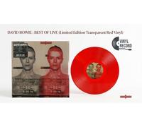 DAVID BOWIE - Best Of Live Transparent Red - by DAVID BOWIE