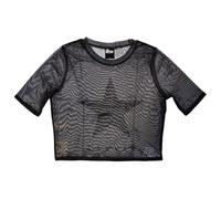 David Bowie Blackstar Mesh Crop Top Size S