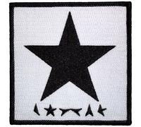 David Bowie Blackstar On White Ufficiale Toppa da cucire