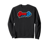 David Bowie Bowie80 Logo Rosso e Blu Felpa
